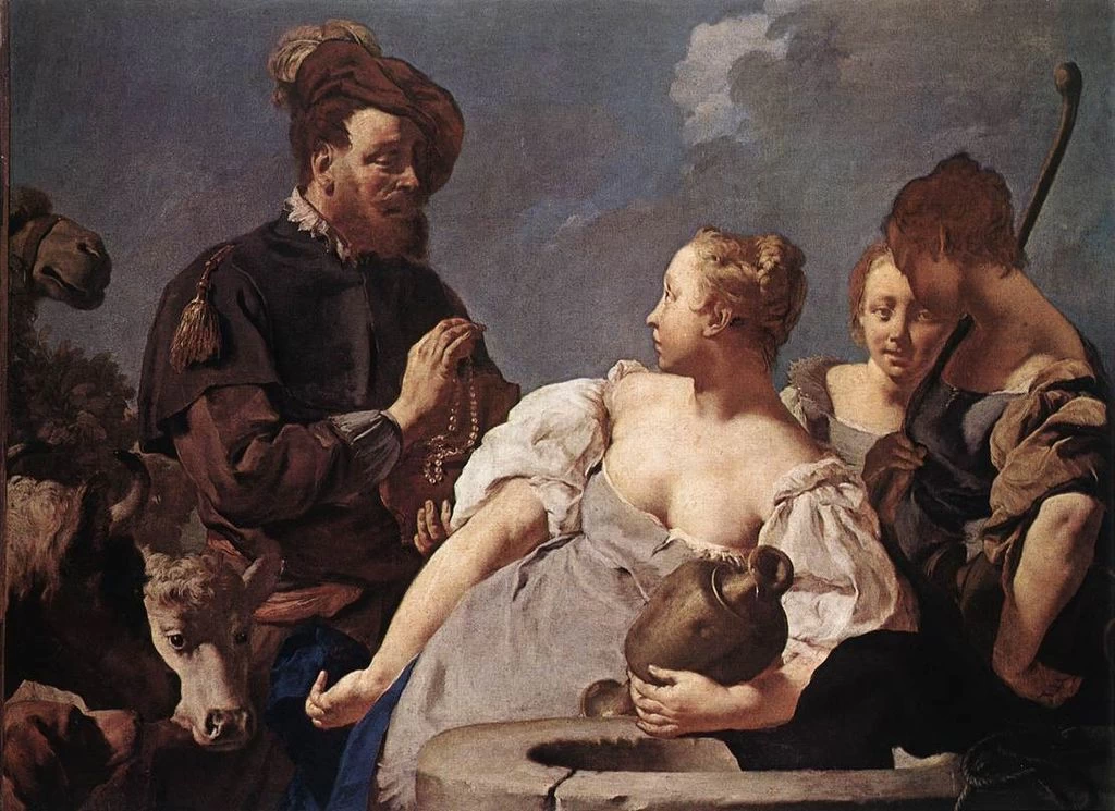 Rebecca al pozzo - Pinacoteca di Brera, Milano